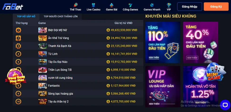 Hệ thống bảo mật và hỗ trợ khách hàng 33win2